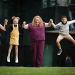 Alison Wray with past patients